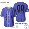 Disney Villains Personalized Baseball Jersey Shirt