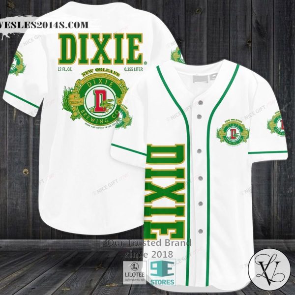 Dixie Beer Baseball Jersey