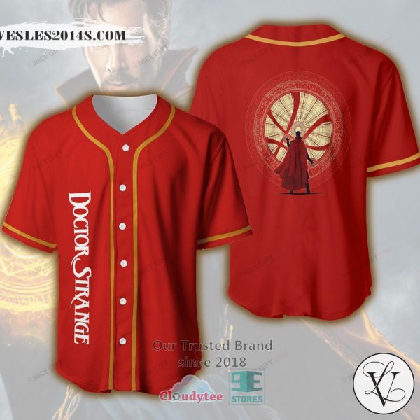 Doctor Strange red Baseball Jersey