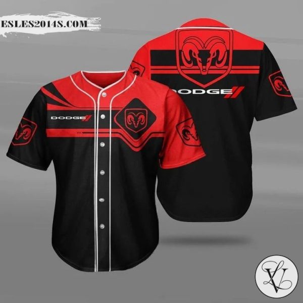 Dodge 3d Baseball Jersey