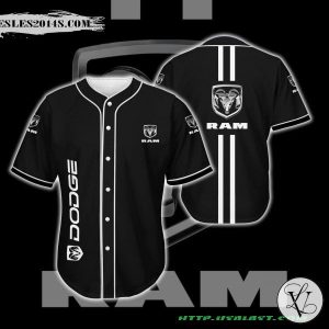 Dodge Ram Baseball Jersey Shirt