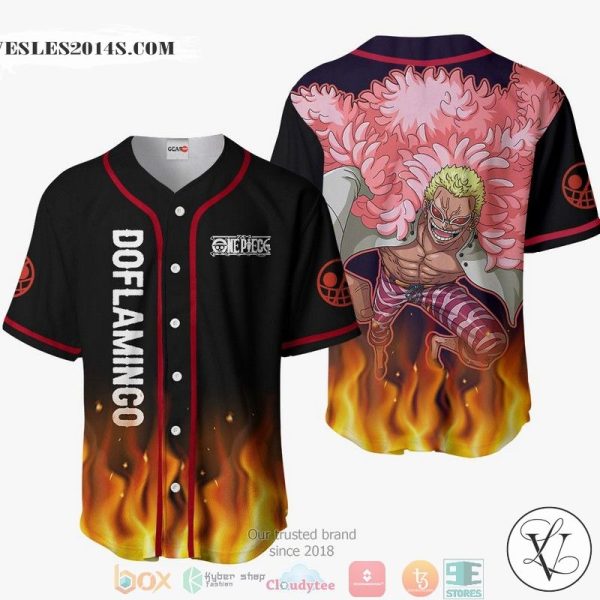 Donquixote Doflamingo One Piece Baseball Jersey Shirt