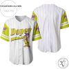 Dopey Dwarf Snow White All Over Print Pinstripe Baseball Jersey – White