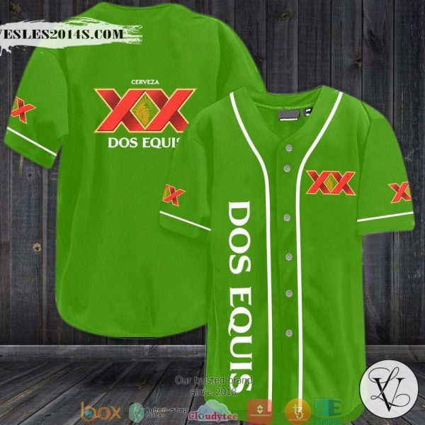 Dos Equis Baseball Jersey Shirt