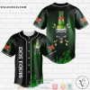Dos Equis Flame Skull Baseball Jersey