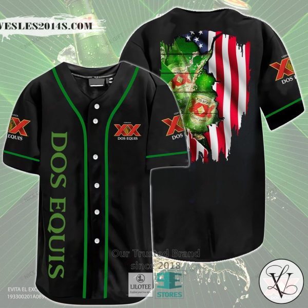 Dos Equis Xx Baseball Jersey