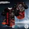 Dragon Sword Broken Skull Custom Baseball Jersey