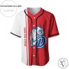 Drake Bulldogs Baseball Jersey Half Style – NCAA