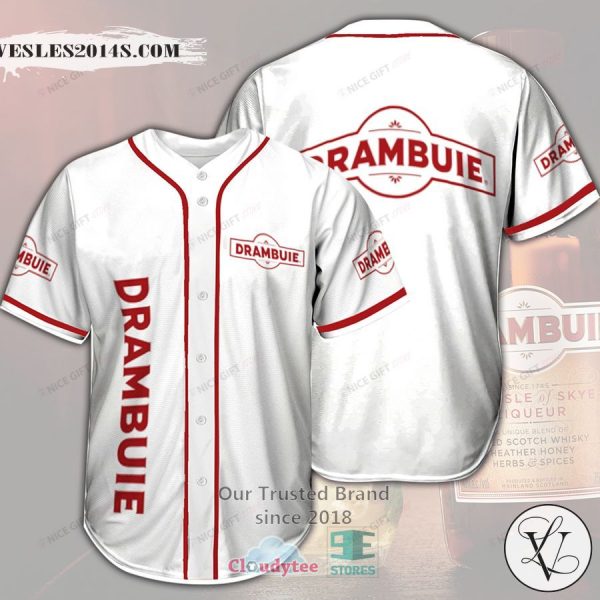 Drambuie white Baseball Jersey