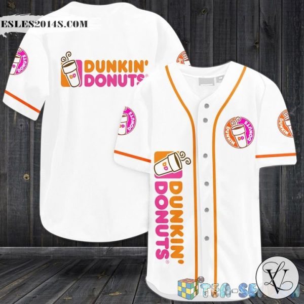 Drunkin Donuts Baseball Jersey Shirt 290121