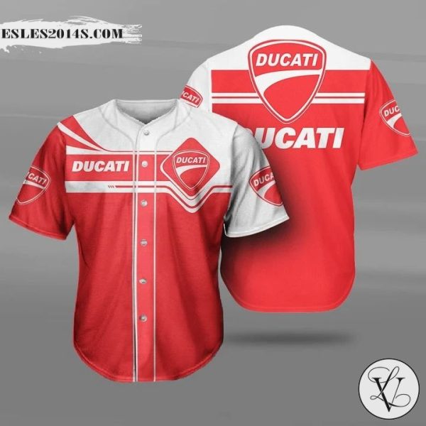 Ducati 3d Baseball Jersey