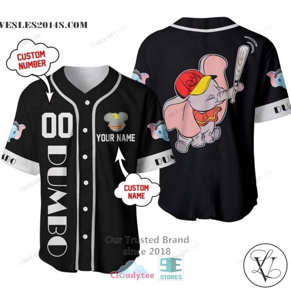 Dumbo Personalized Baseball Jersey Shirt
