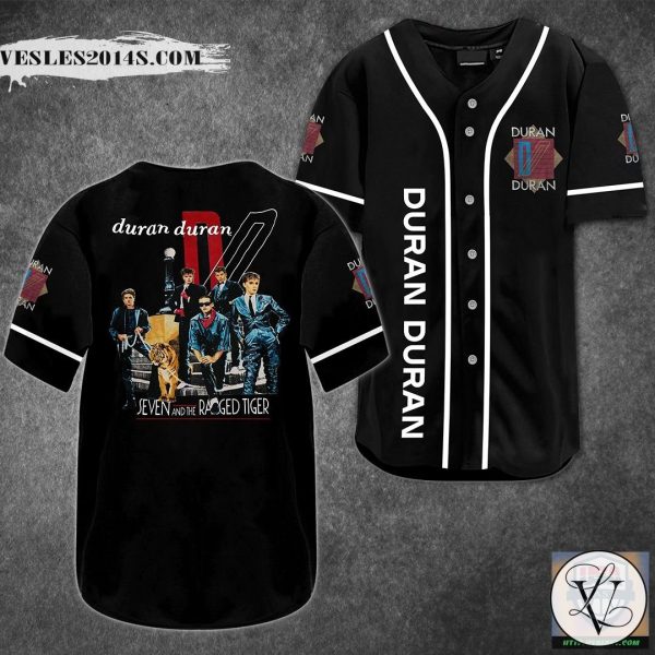 Duran Duran Band Baseball Jersey Shirt