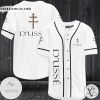 D’usse White Baseball Jersey