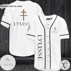 D’usse White Baseball Jersey
