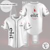 Elit Ultra Luxury Vodka Baseball Jersey – White