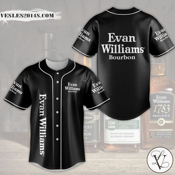 Evan Williams Bourbon Baseball Jersey FpW