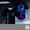 Fantasy Valknut Yggdrasill Viking Custom Baseball Jersey