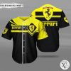 Ferrari 3d Baseball Jersey