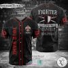 Fighter The Weapon Master Custom Name Baseball Jersey