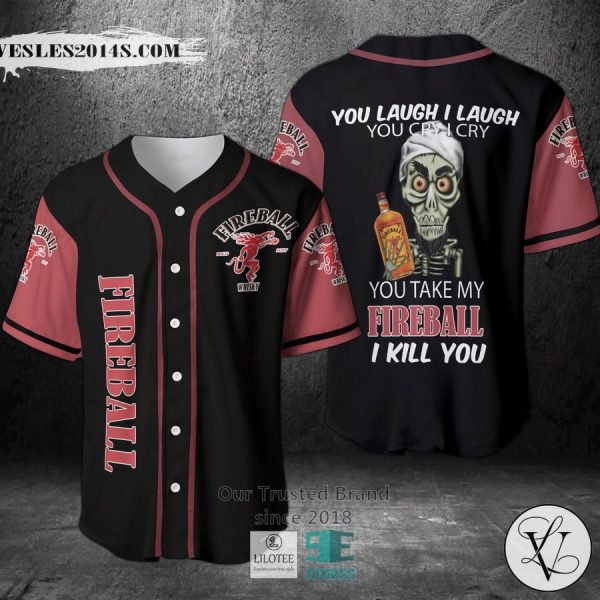 Fireball Whisky Baseball Jersey