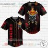 Fireball Whisky skull head Baseball Jersey
