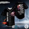 Five Finger Death Punch Girl Skull Custom Baseball Jersey
