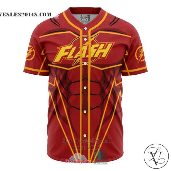 Flash DC Comics Baseball Jersey