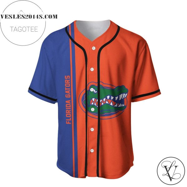 Florida Gators Baseball Jersey Half Style – NCAA