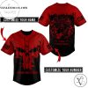 Foo Fighters Baseball Jersey 3d All Over Printed