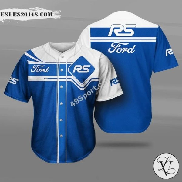 Ford Focus RS 3d Baseball Jersey