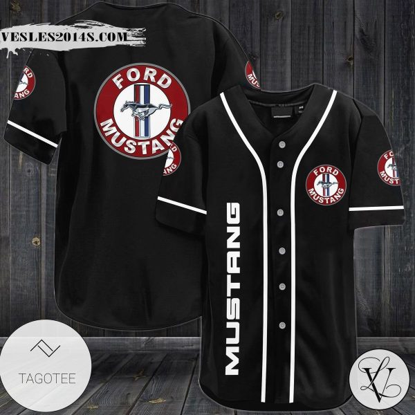 Ford Mustang Baseball Jersey