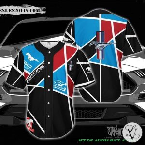 Ford Mustang GT Racing Baseball Jersey Shirt