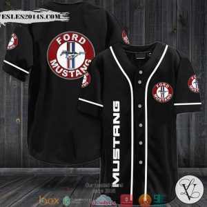 Ford Mustang Jersey Baseball Shirt