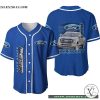 Ford Super Duty Blue Baseball Jersey Shirt