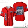 Ford Super Duty Red Baseball Jersey Shirt