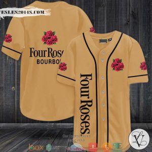 Four Roses Baseball Jersey Shirt
