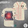 Freddy vs Jason Horror Movie Baseball Jersey