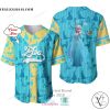 Frozen Elsa Custom Name Baseball Jersey Shirt