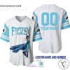 Frozen Elsa Personalized Baseball Jersey Shirt