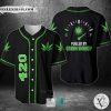 Fueled By Green Energy Baseball Jersey