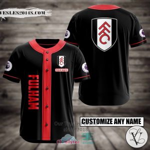 Fulham Custom Name Baseball Jersey Shirt