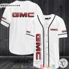 GMC  White Baseball Jersey