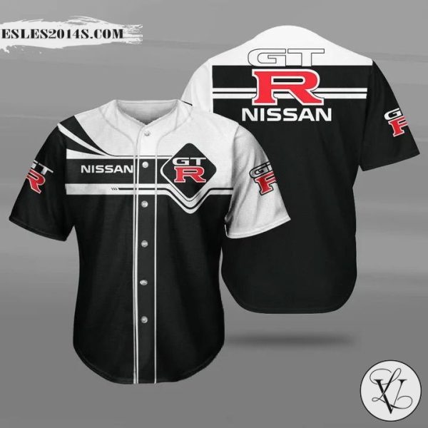 GTR Nissan 3d Baseball Jersey- Dnstyles