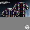 Galaxy Pattern Of Sugar Skull Baseball Jersey