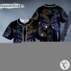 Galaxy Viking Compass Twin Wolf Tattoo Baseball Jersey