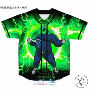 Ganja White Night Trinity Baseball Jersey