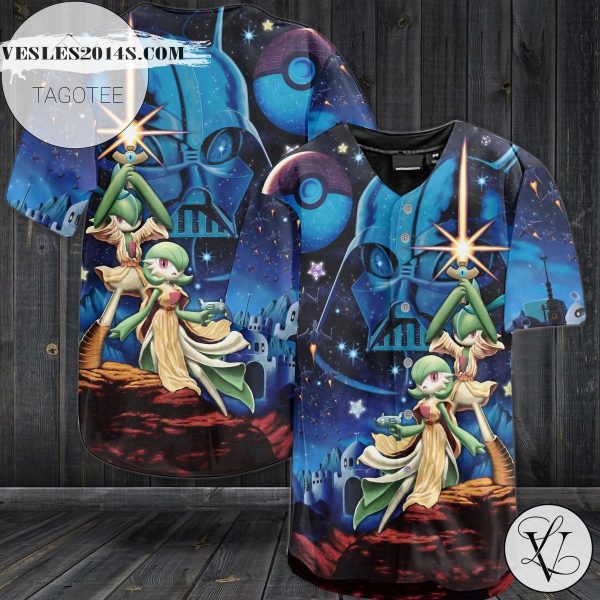 Gardevoir All Over Print 3D Baseball Jersey