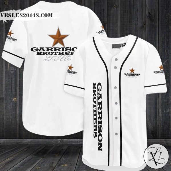 Garrison Brothers Distillery Baseball Jersey D1i