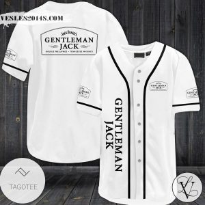 Gentleman Jack White Baseball Jersey